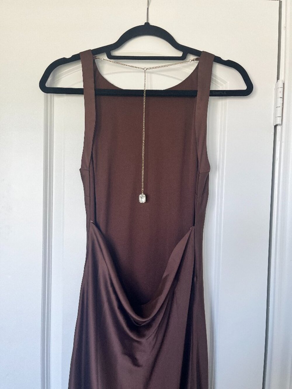 Sincerly Jules Open-Back Maxi Dress
